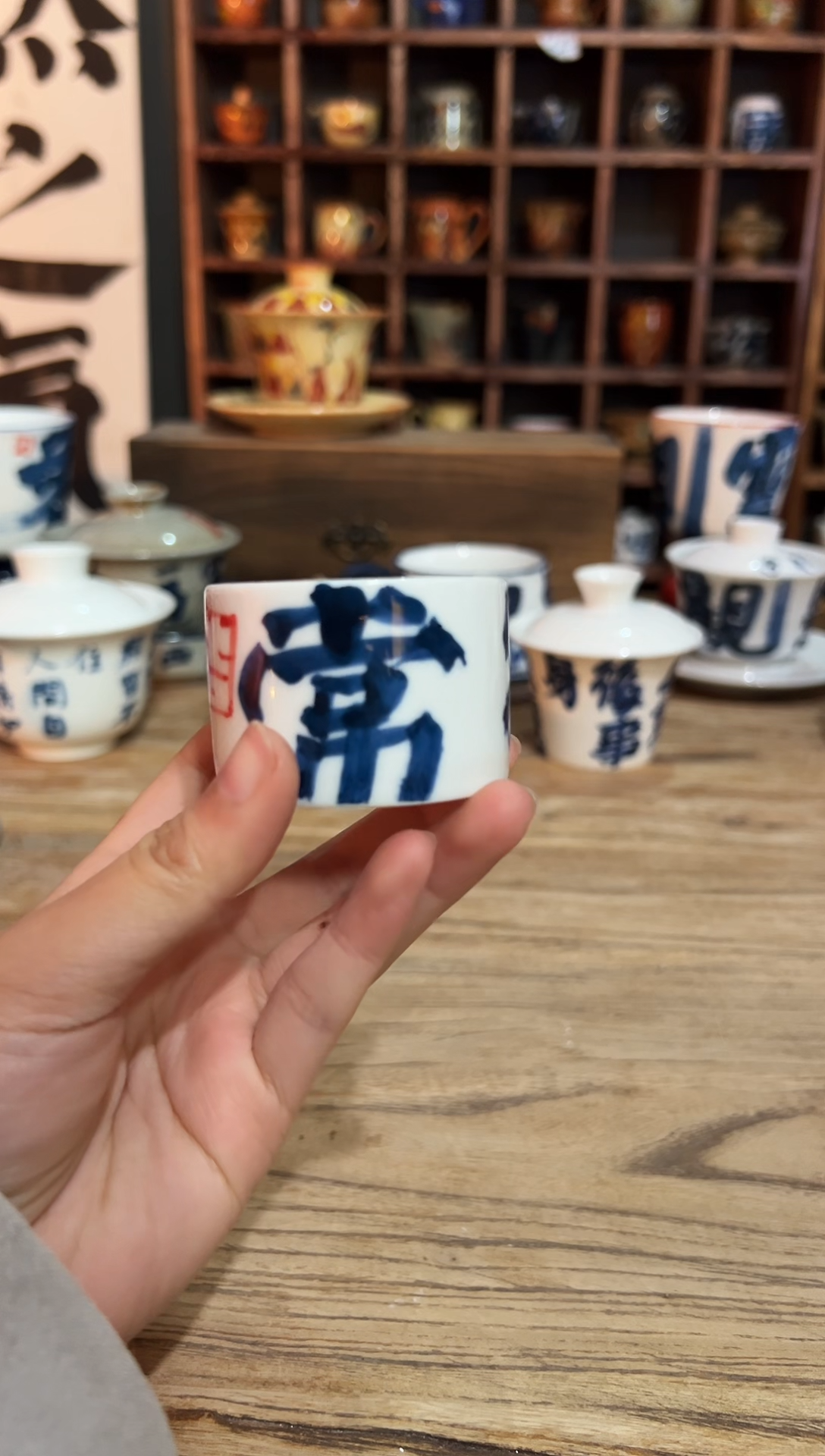 【闪购商品】观云听雨原创手绘茶具