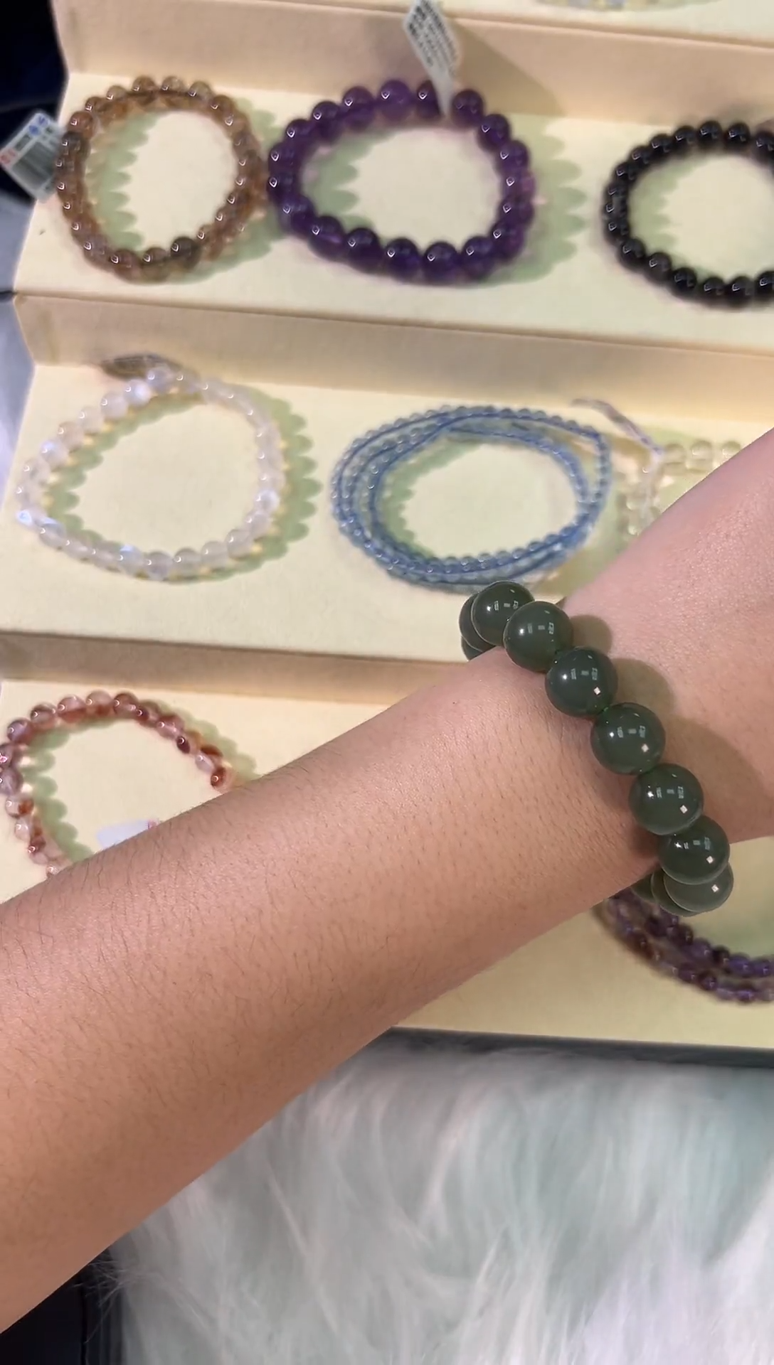 未镶嵌手串和田玉和田玉12mm