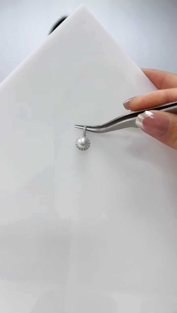 【闪购商品】海水珍珠DA银S925镶嵌吊坠 C834