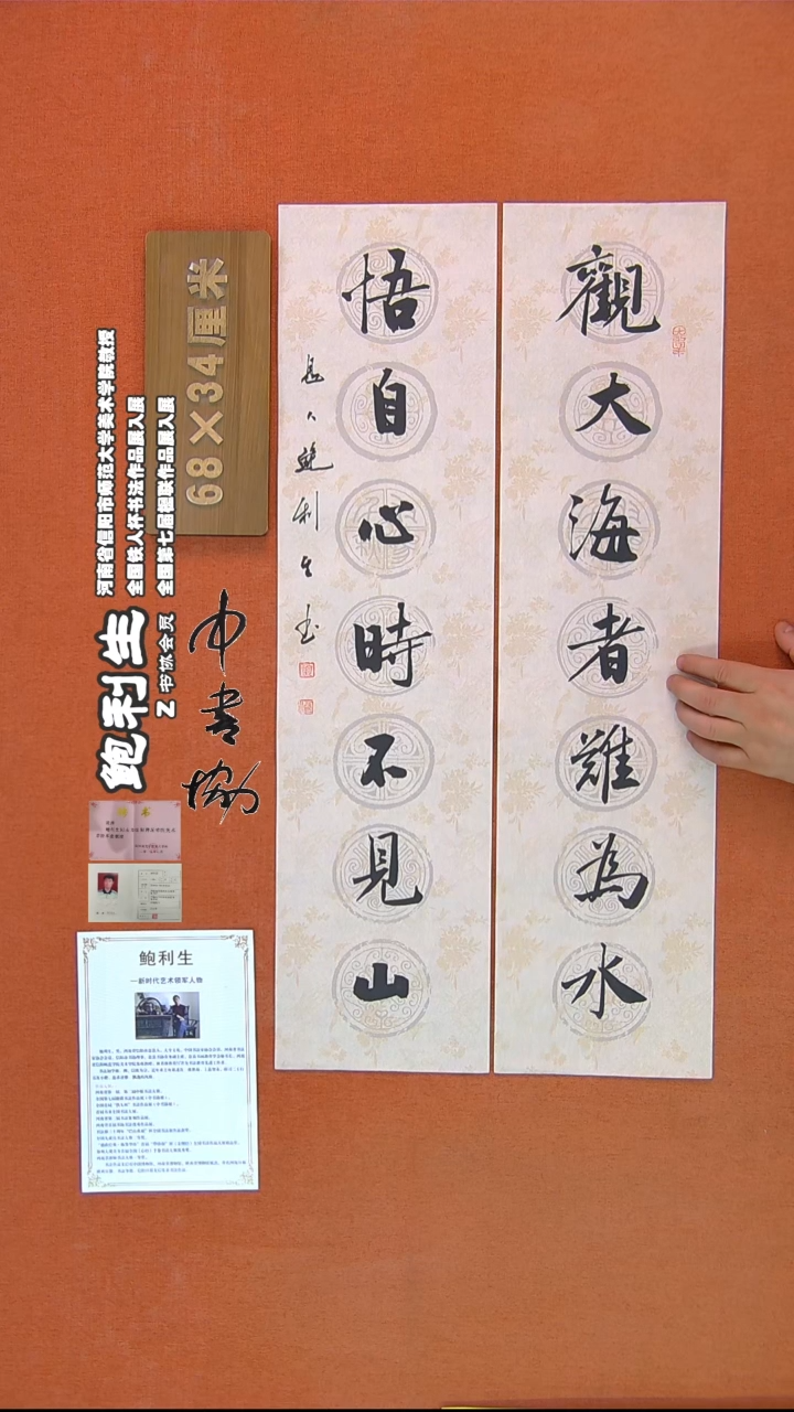 【闪购商品】书法262鲍利生书法作品