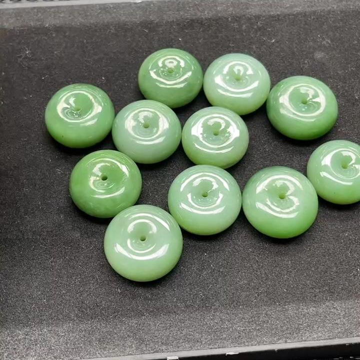 【老郑家】和田玉平安扣挂件 (多样性发一件) 1309