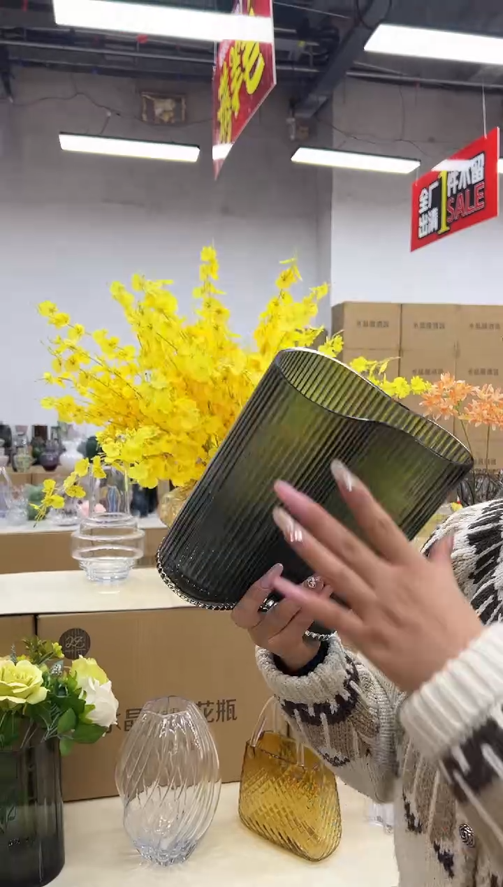 水养鲜花干花插花客厅装饰品