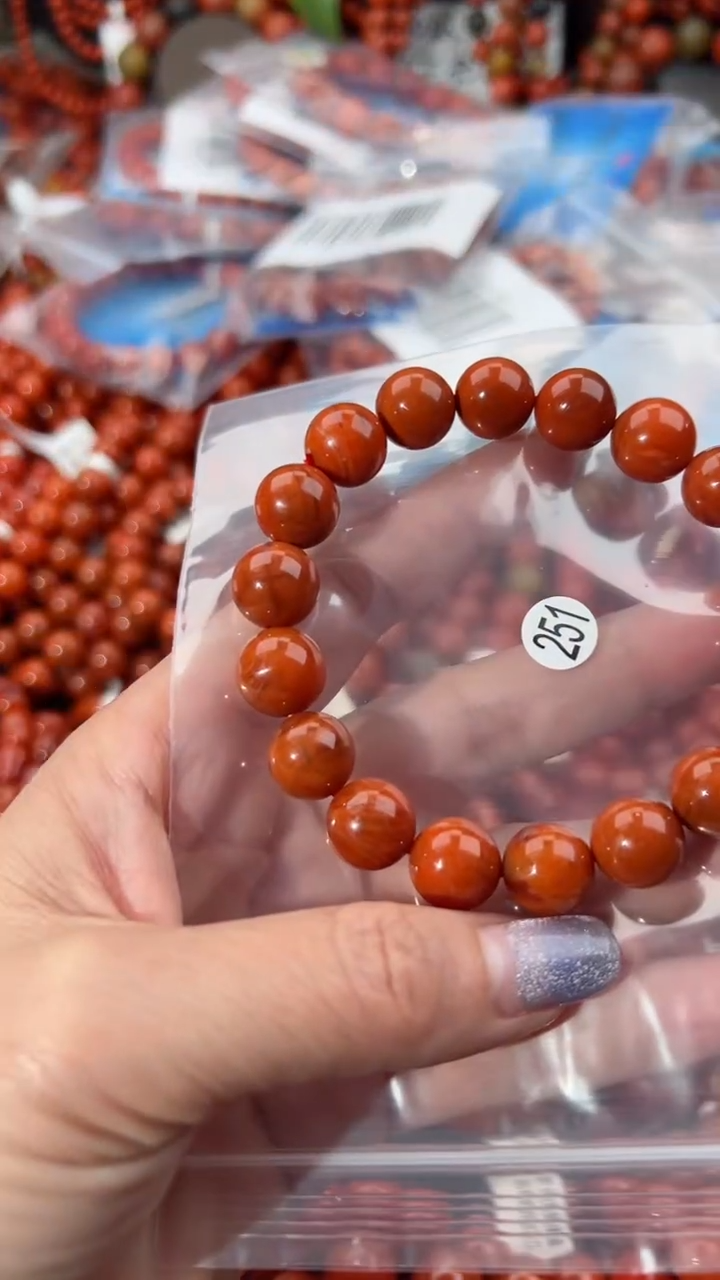 【闪购商品】南红玛瑙手串未镶嵌11+