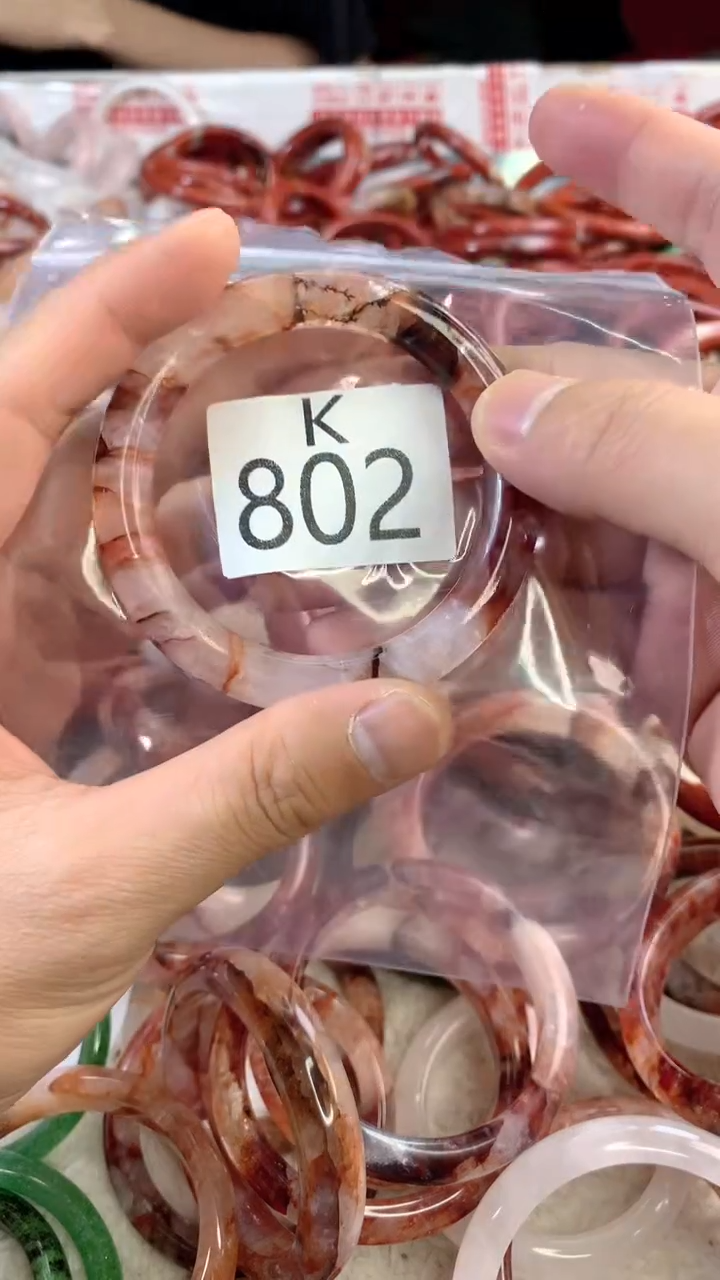 水晶手镯K未镶嵌水晶802-54