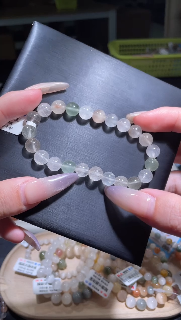 【闪购商品】水晶手链未镶嵌110号多样性发货一O 8+