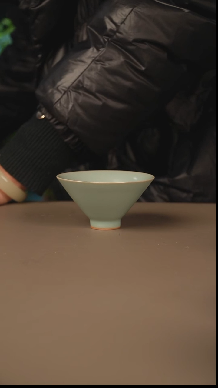 仿古斗笠杯       不开    