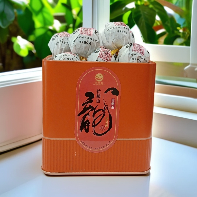 2023年梅子箐春茶普洱茶生茶龙珠
