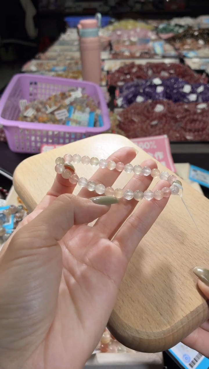 未镶嵌手链水晶378号 多样性发一L  6+