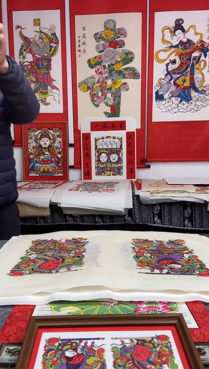 探**®12台门神手工制作精品收藏款