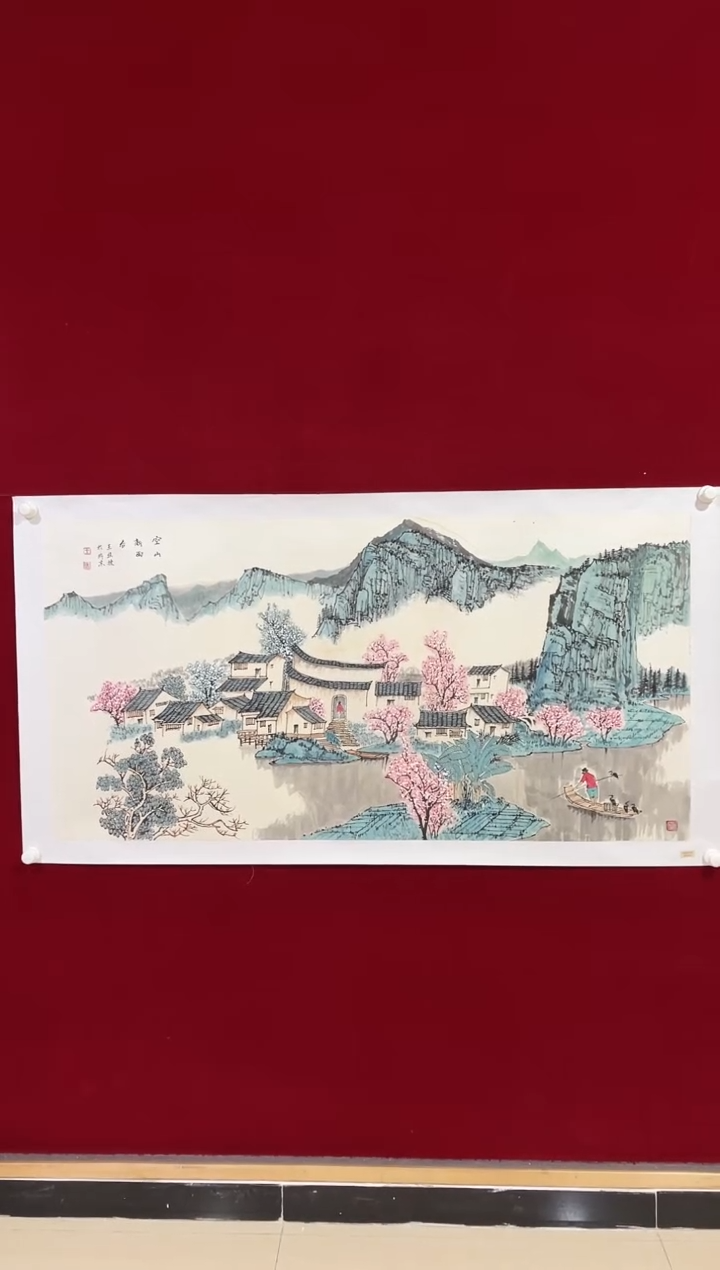 国画国画Y-王恒捷老师绘画作品-8平尺出书原作