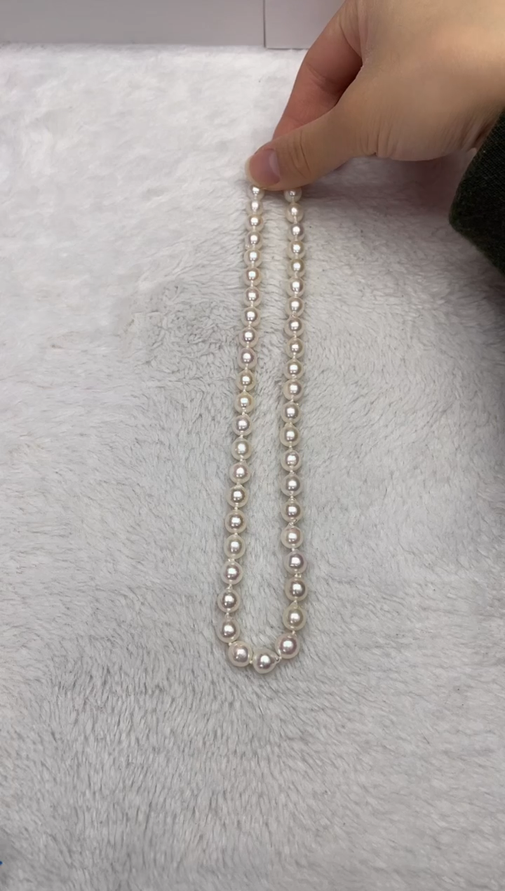 【闪购商品】海水珍珠颈饰未镶嵌AK8-8.5mm（多样性发一）