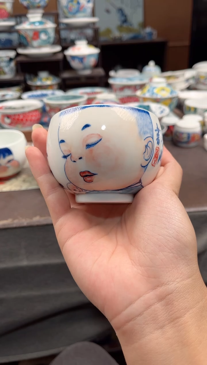 路**蜓老师高货    微瑕蛋蛋杯