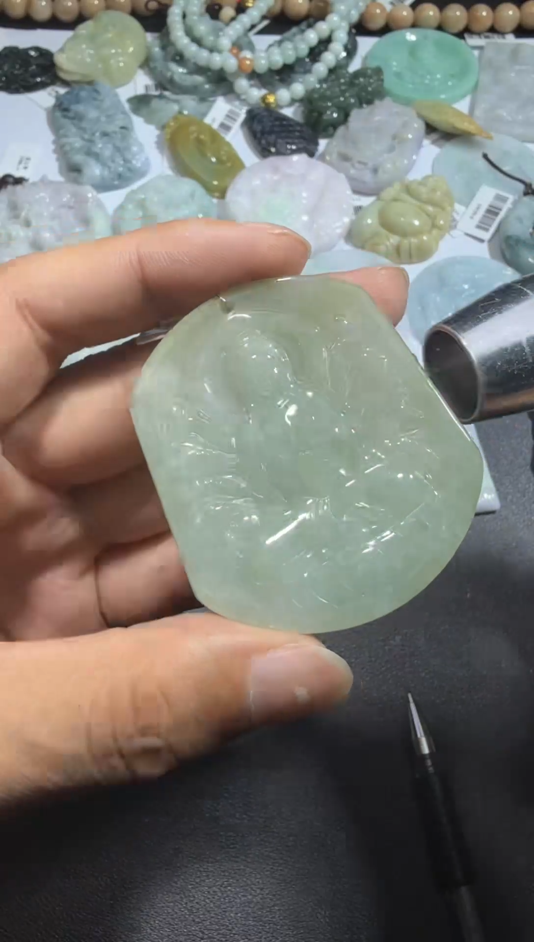 【闪购商品】翡翠颈饰未镶嵌00013357