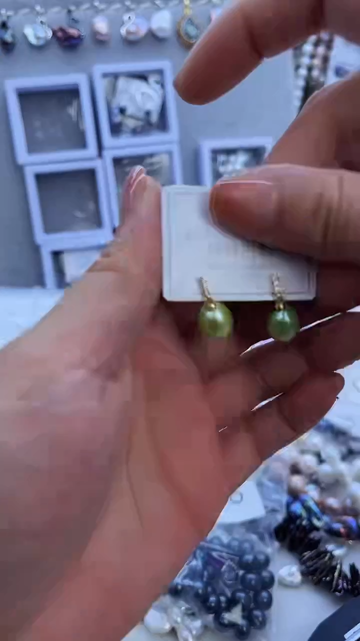 【闪购商品】淡水珍珠耳饰未镶嵌667