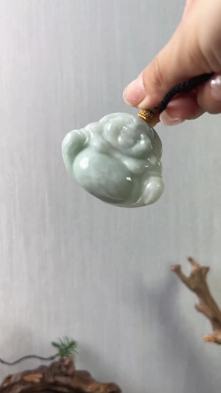 【闪购商品】翡翠颈饰未镶嵌大佛公