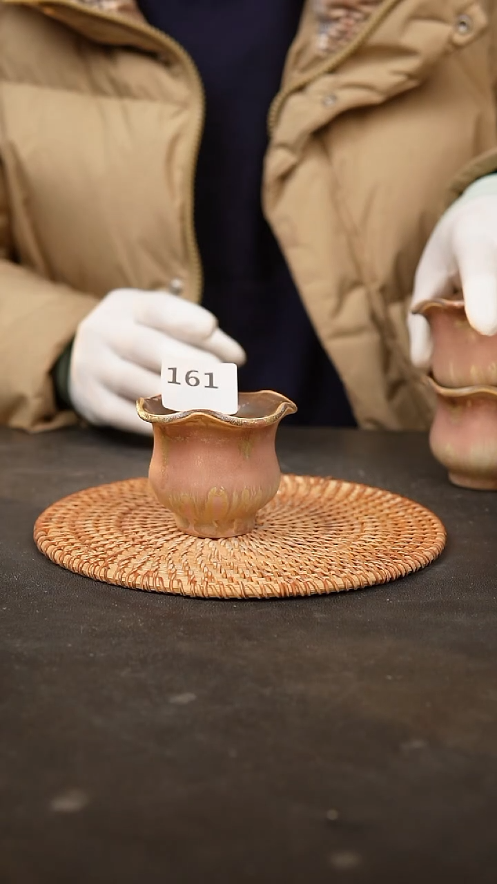 【闪购商品】瓷片161泥泥手工花盆口5