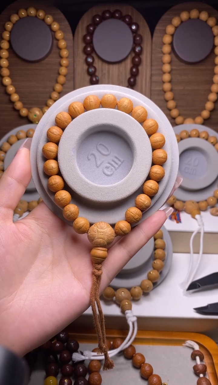 吊坠凤眼菩提11加素串25