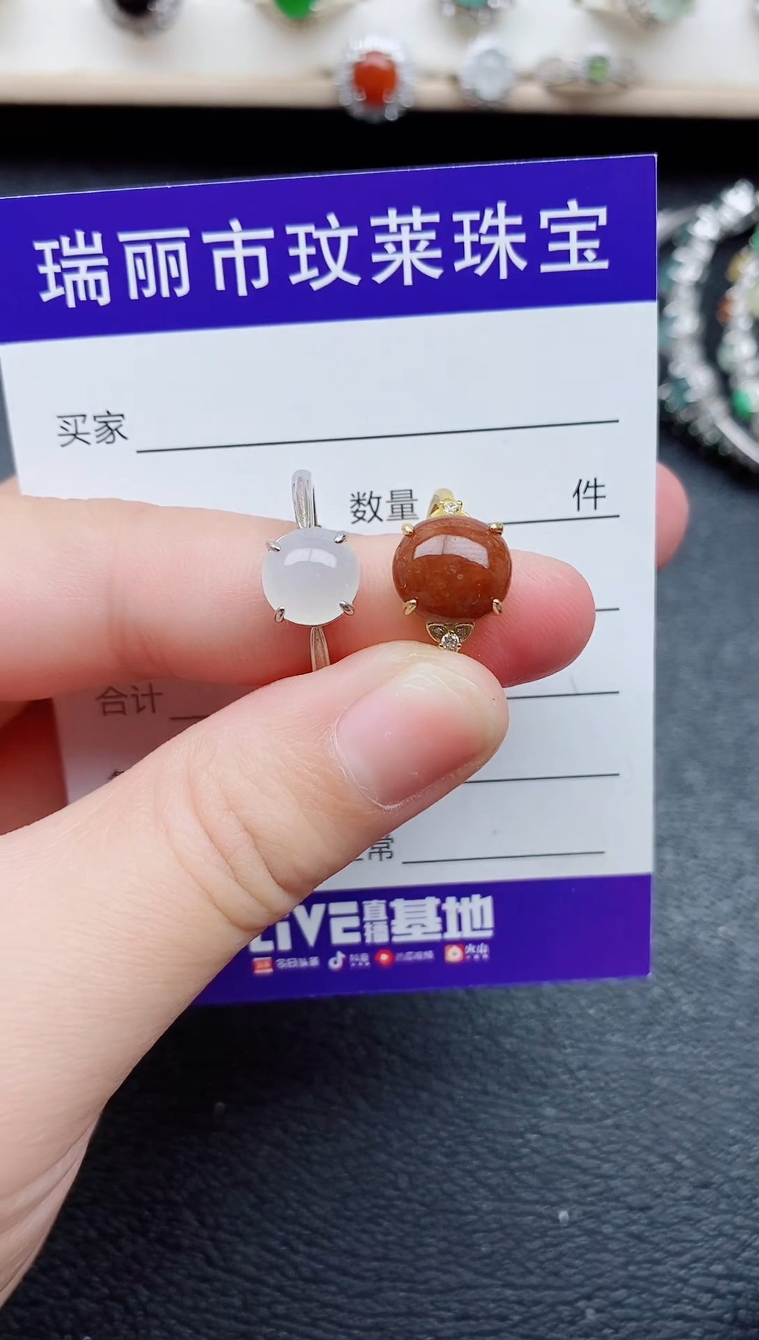 【闪购商品】翡翠戒指银S925镶嵌11111