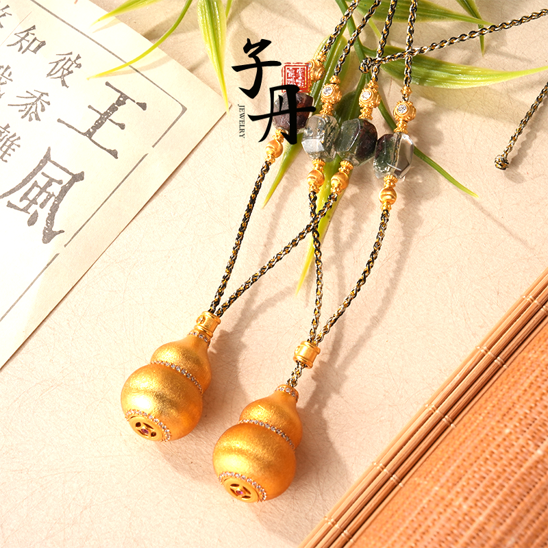 合金项链 【子丹晶缘】葫芦项链（多样性发/发一条）C3-670