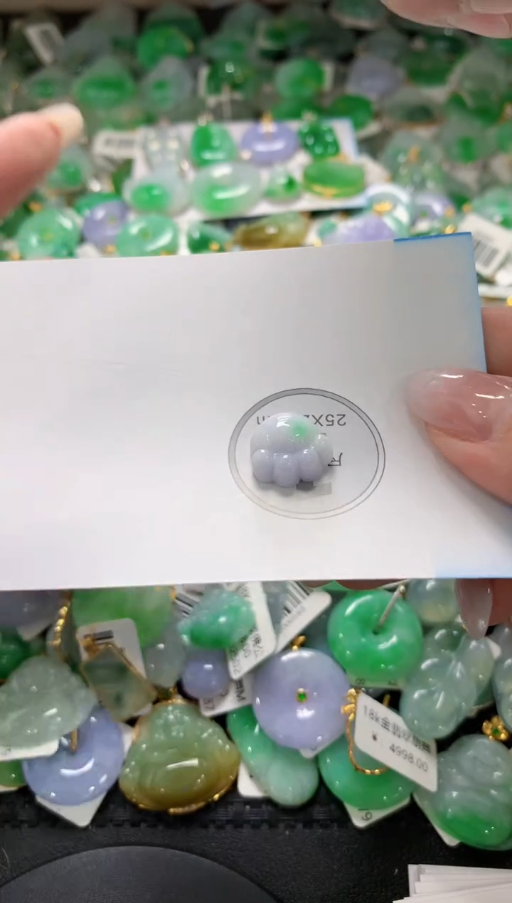 翡翠未镶嵌颈饰1111111111111111