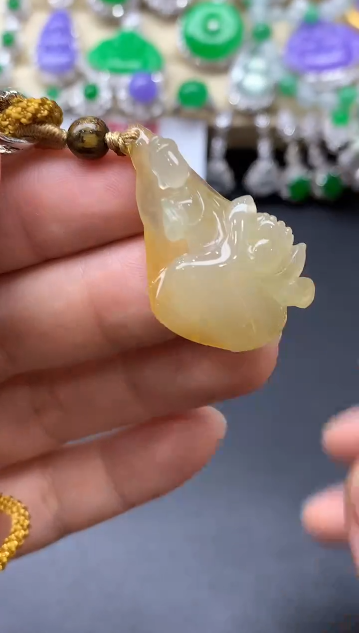 颈饰未镶嵌翡翠174-中国好珍宝