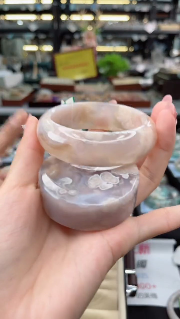 【闪购商品】石英质玉手镯未镶嵌57圈口（赠品镯心）3674529