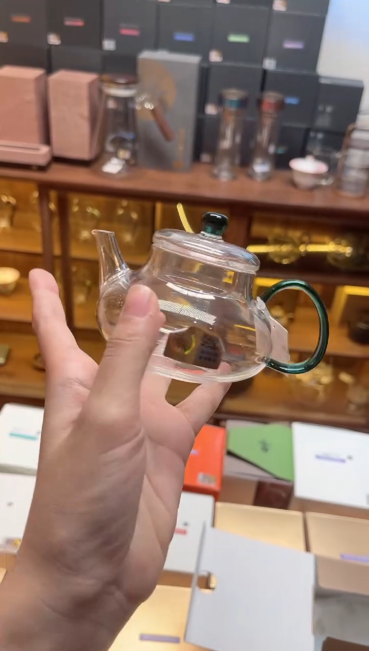 禾器/晶彩瑾玉壶/墨绿样品