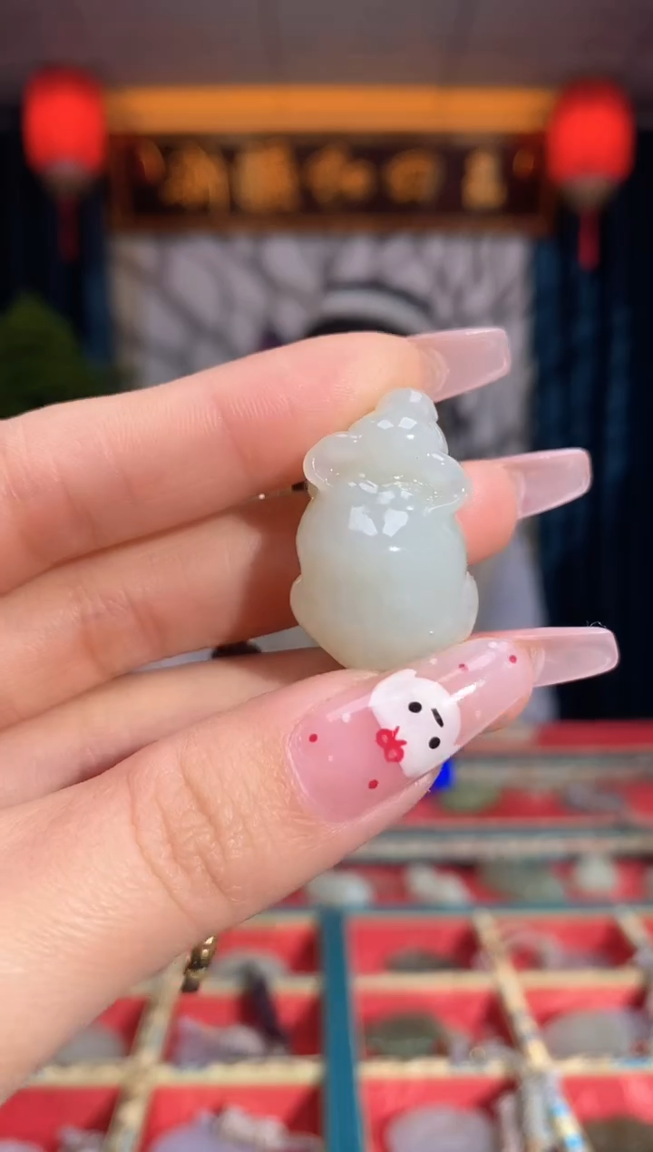 【闪购商品】和田玉颈饰未镶嵌牛