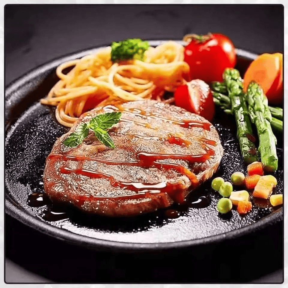 整切牛排拍3斤送2斤共发5斤25片每片100g整切调理合成牛排