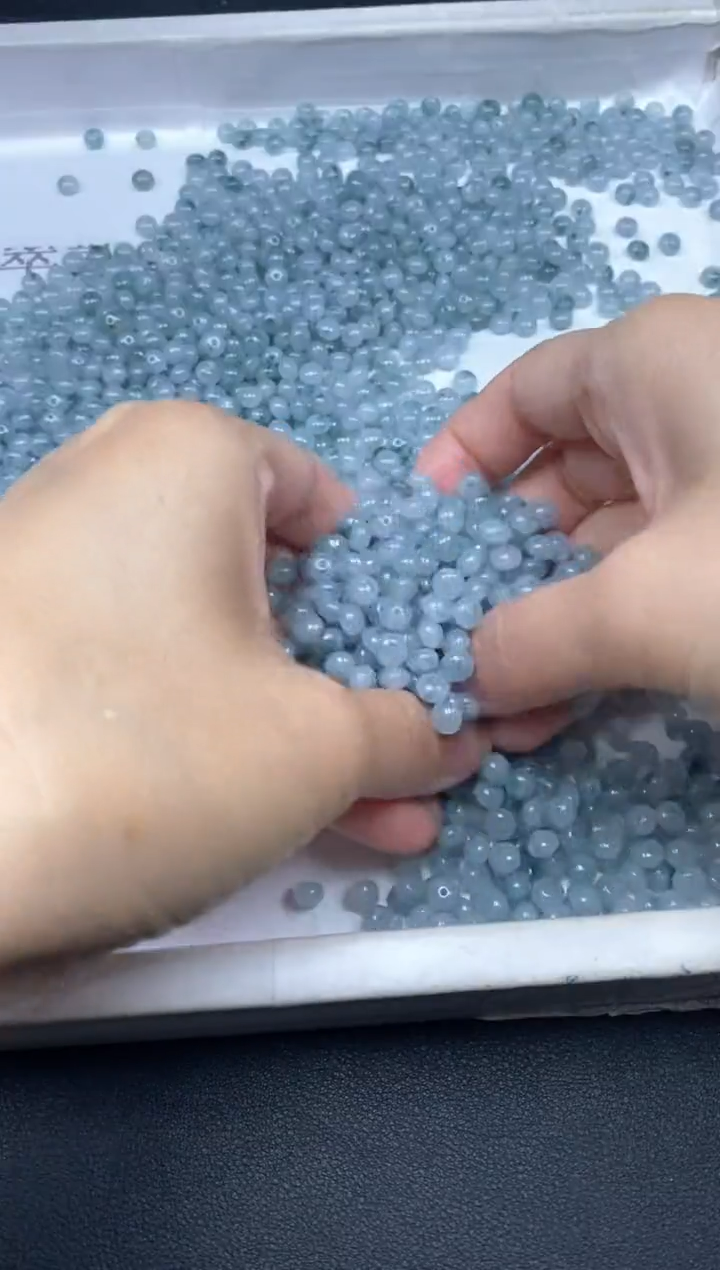 颈饰未镶嵌翡翠风****1雪欣散珠定制diy