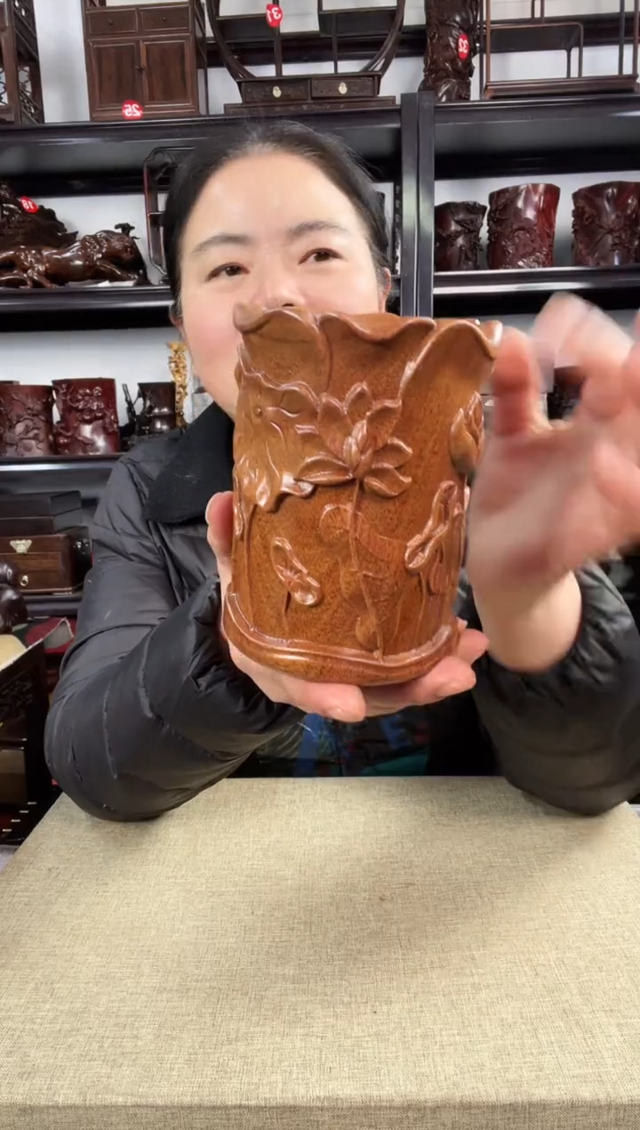 木老李红木工艺品黄0077