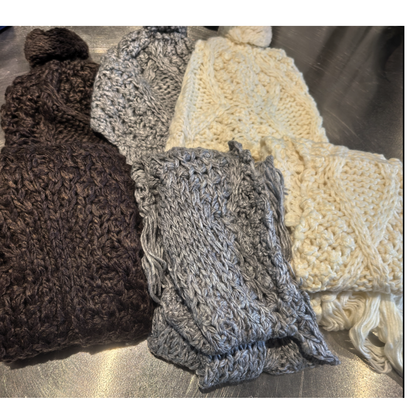 COCOLINDA琳达推荐   针织围巾＋帽子CL-100