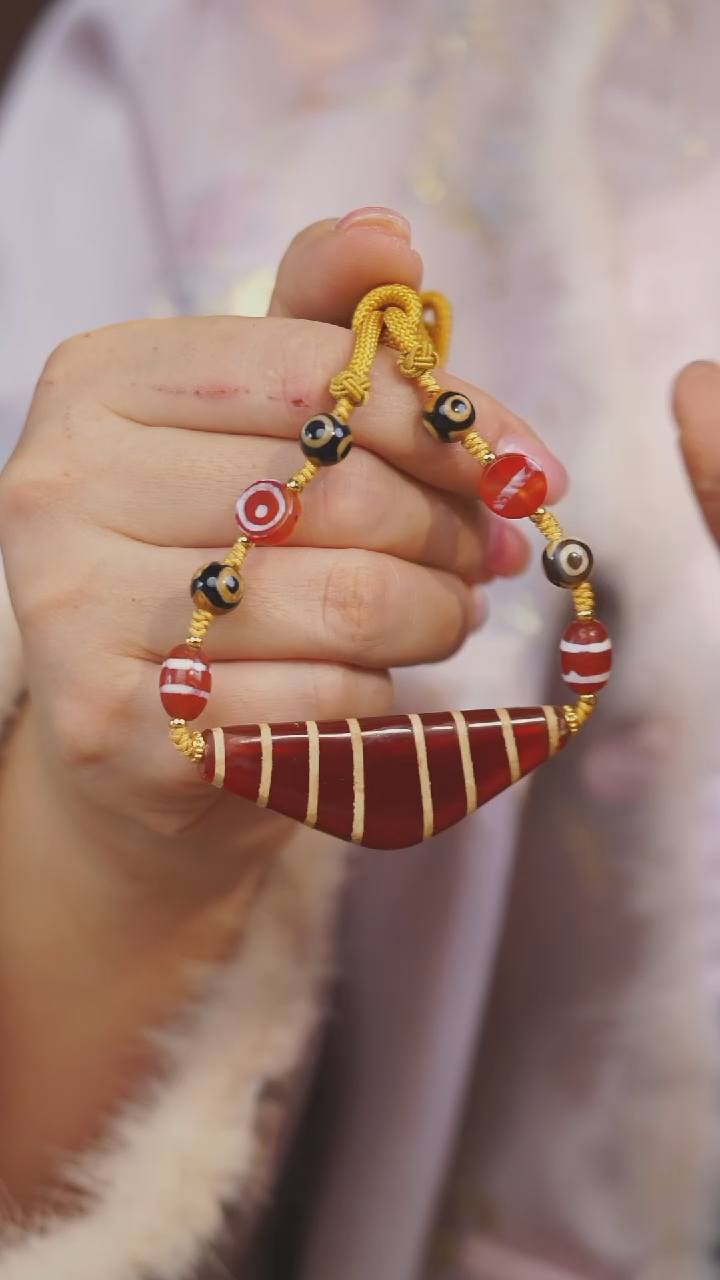 【闪购商品】玛瑙/玉髓项链未镶嵌多样性发一