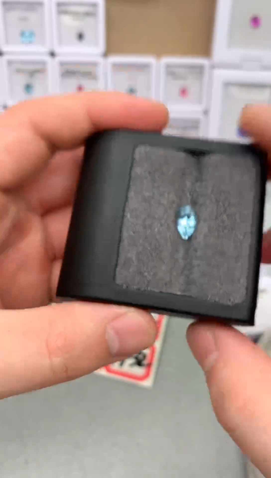 【闪购商品】海蓝宝石裸石未镶嵌19-17 圣玛利亚海蓝宝裸石