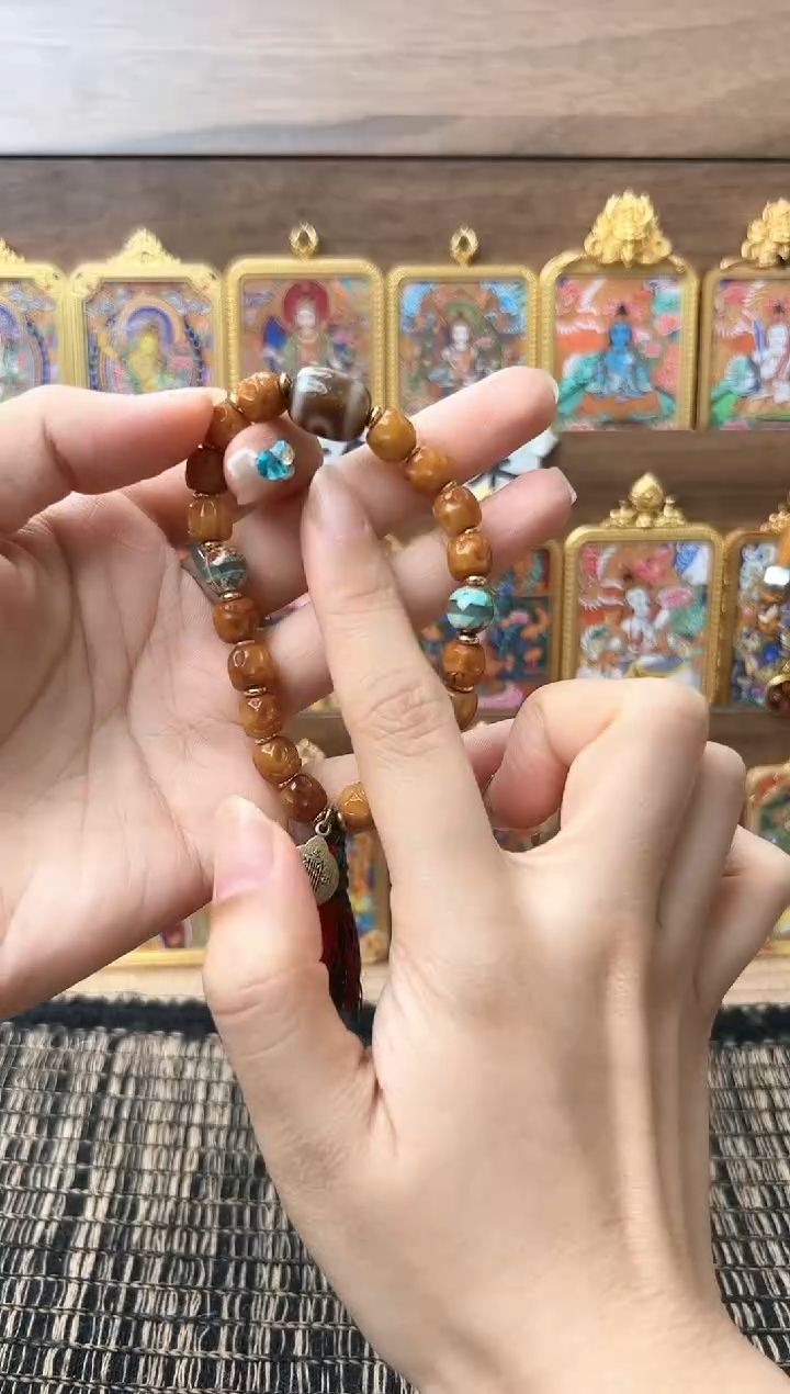 木质类牛骨手串天珠福利半价