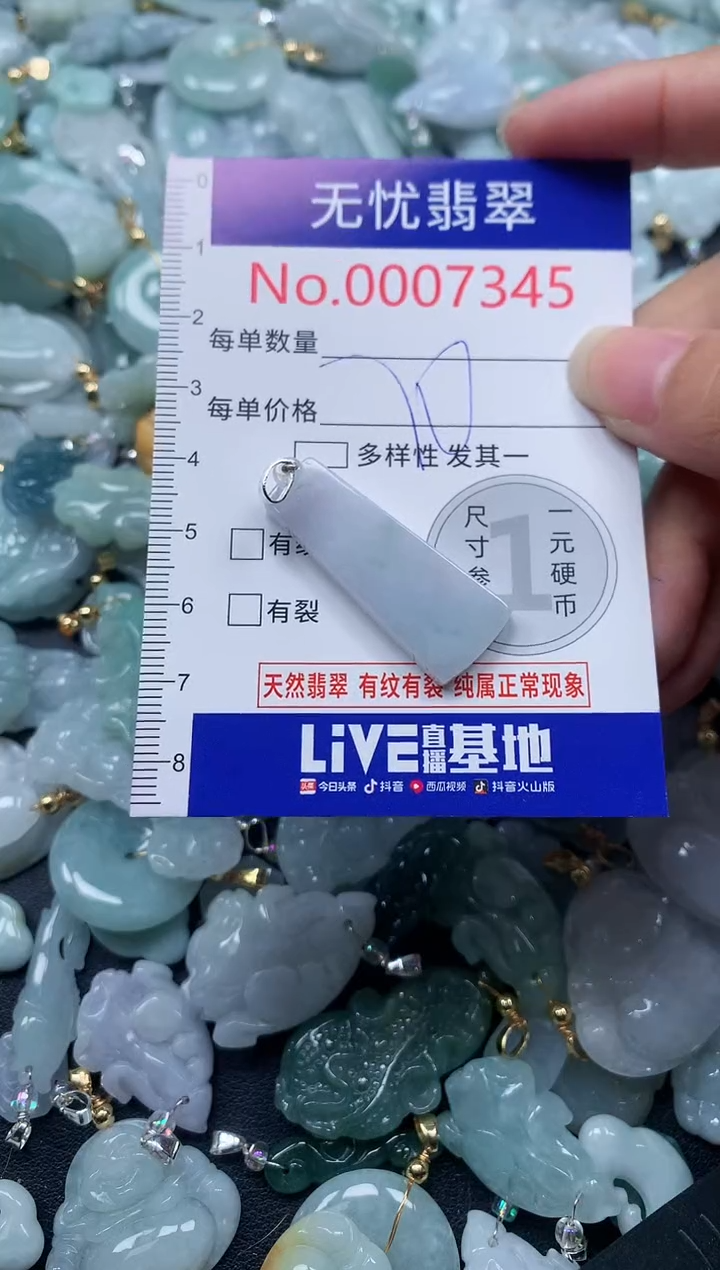 颈饰未镶嵌翡翠7345