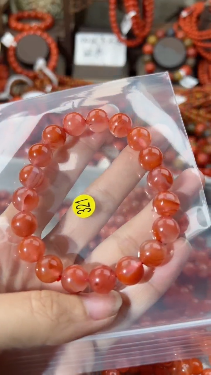 【闪购商品】南红玛瑙手串未镶嵌10