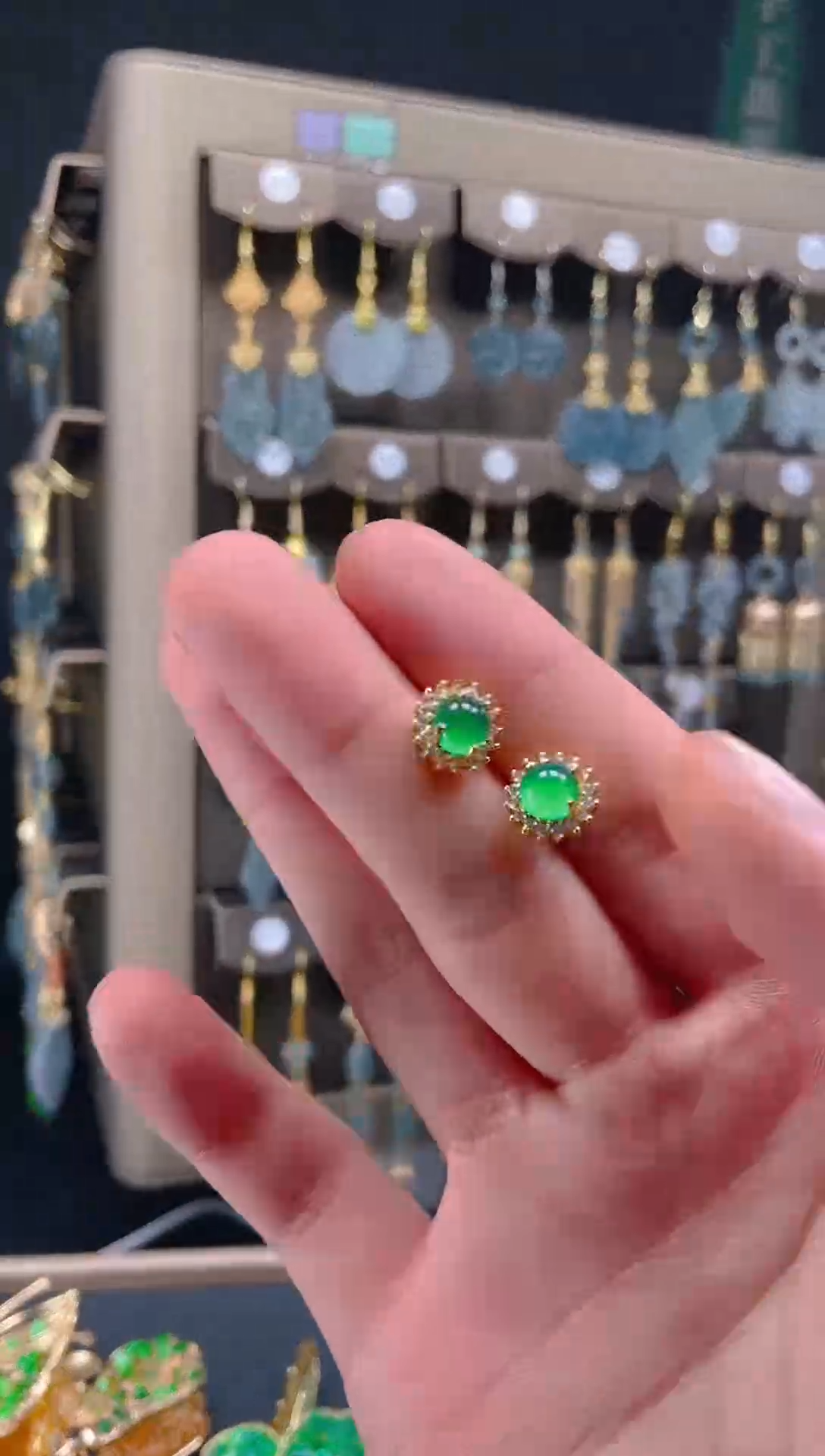 【闪购商品】玛瑙/玉髓耳饰合金040玛瑙饰品