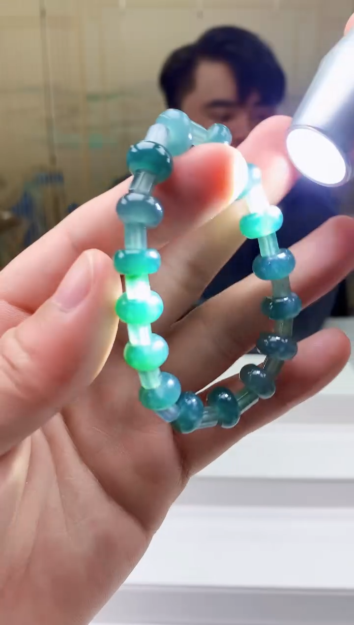 【闪购商品】定制翡翠未镶嵌5060ty-毛货挂件236