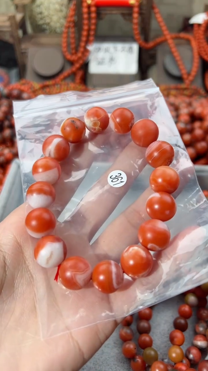 【闪购商品】南红玛瑙手串未镶嵌14