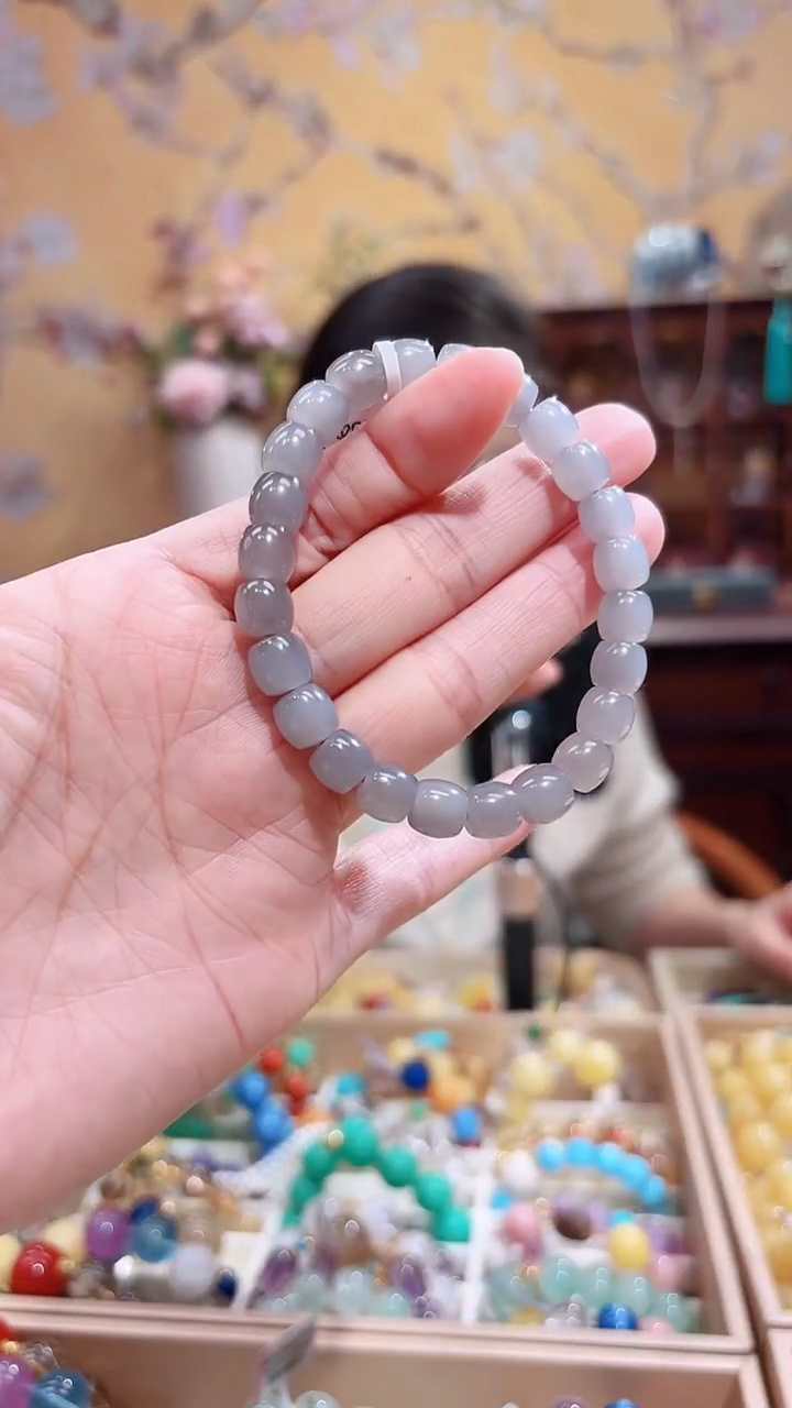 未镶嵌手串和田玉设计款手串