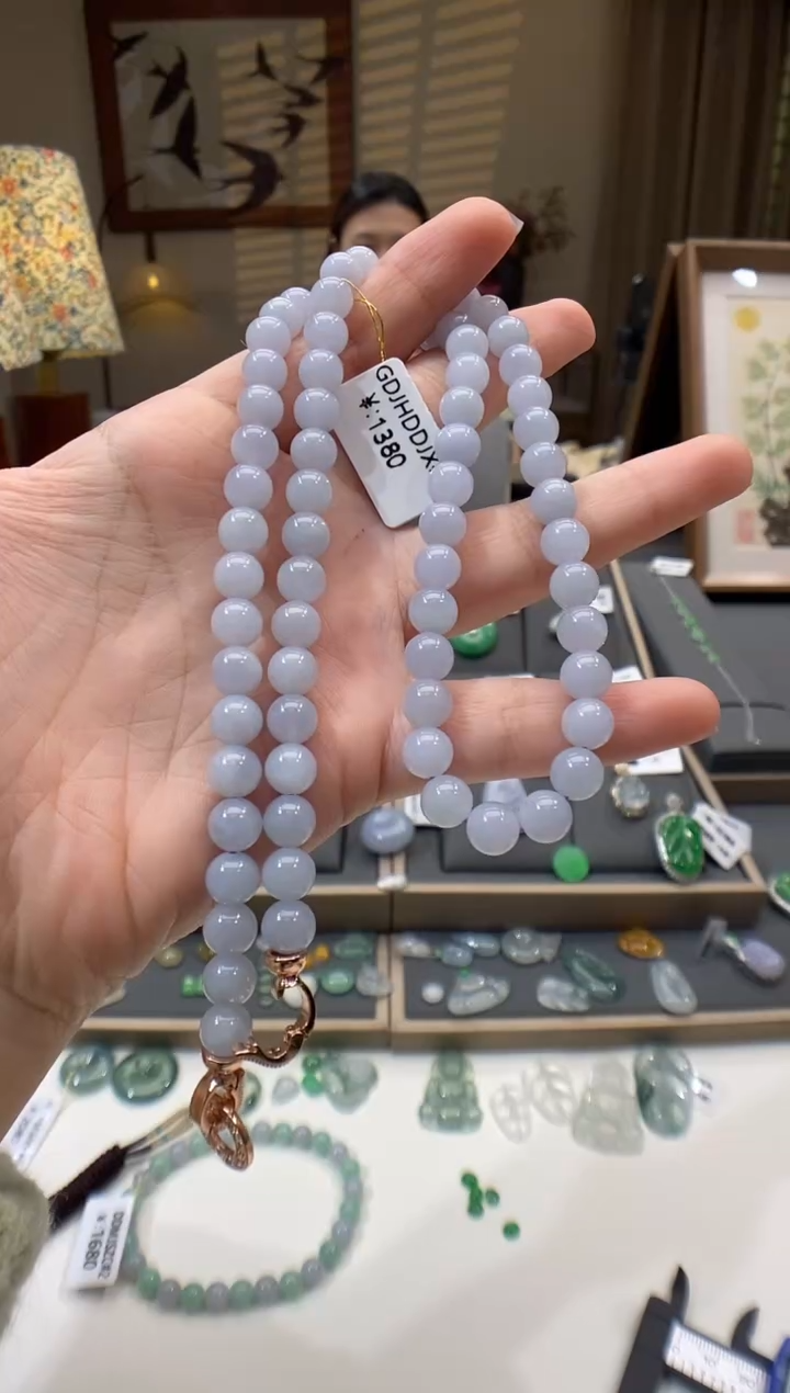 【闪购商品】翡翠颈饰未镶嵌珠链