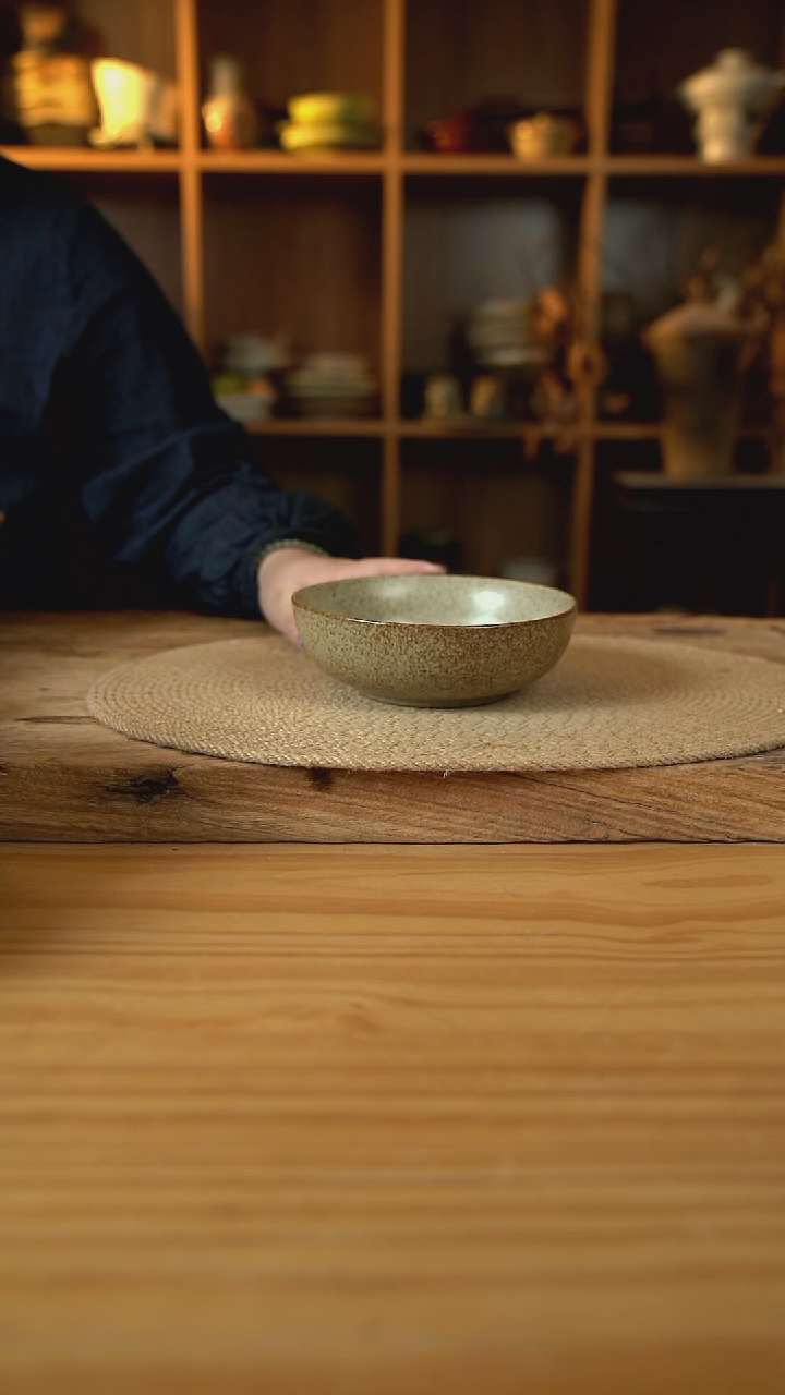 奶奶系列的6英寸罗汉碗1个