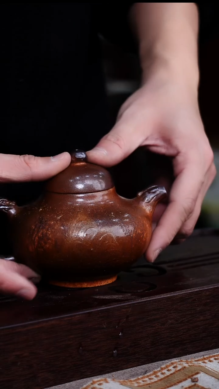 茶壶紫砂宜兴柴烧紫砂壶