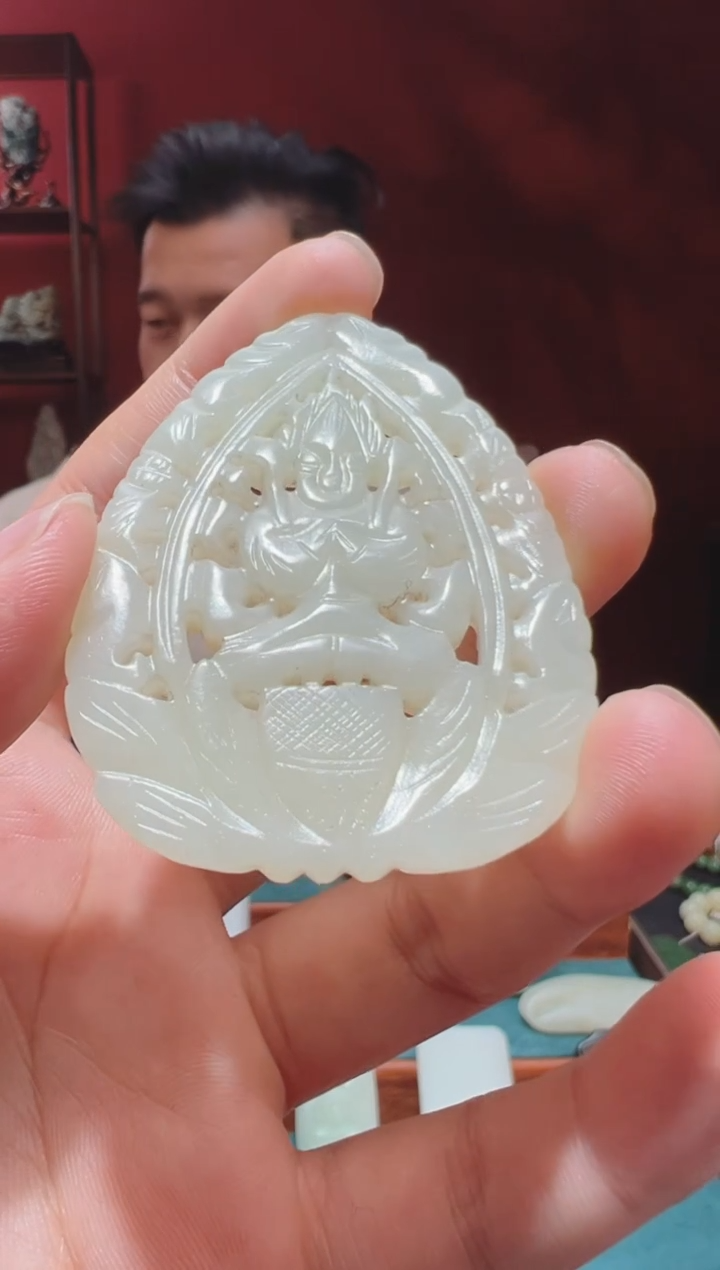 【闪购商品】和田玉吊坠(不含链)未镶嵌1