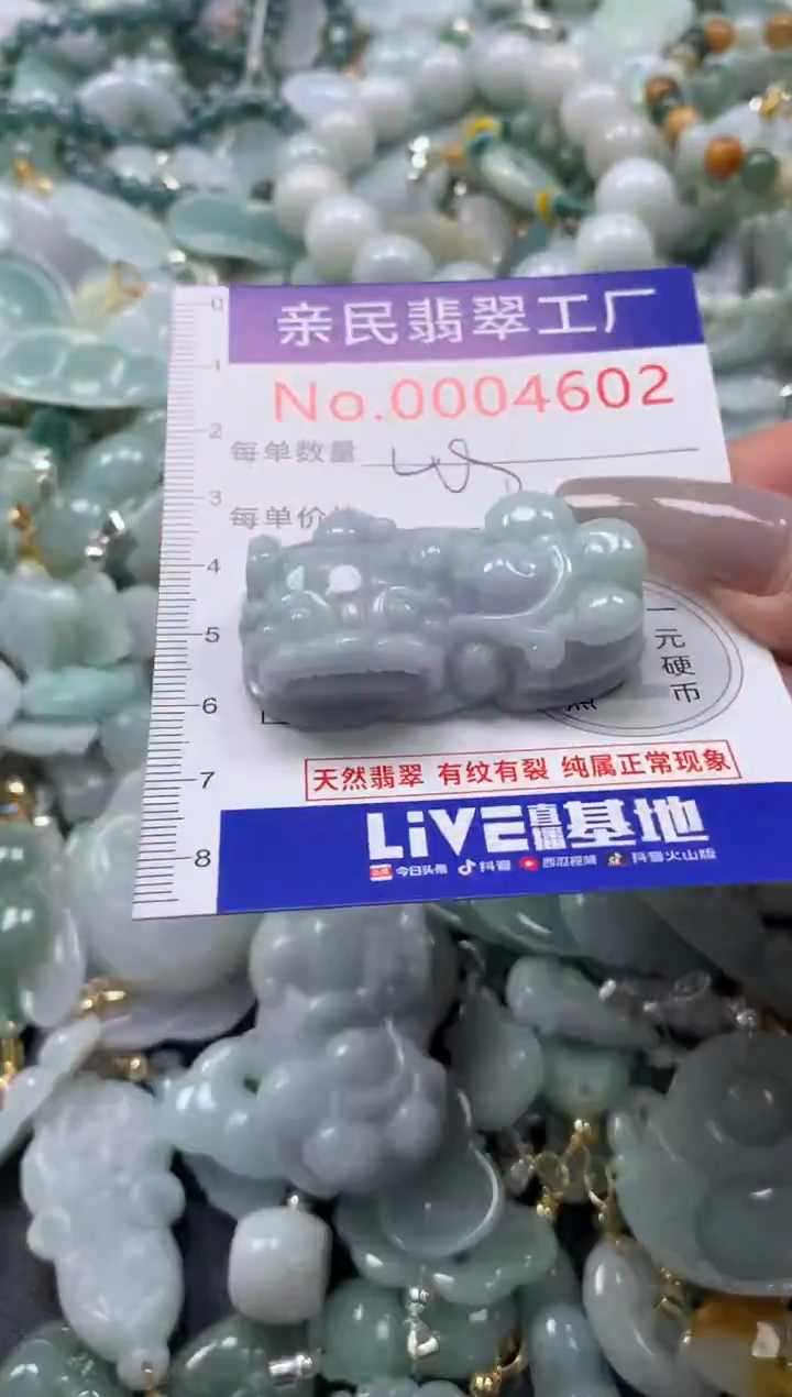 颈饰未镶嵌翡翠4602