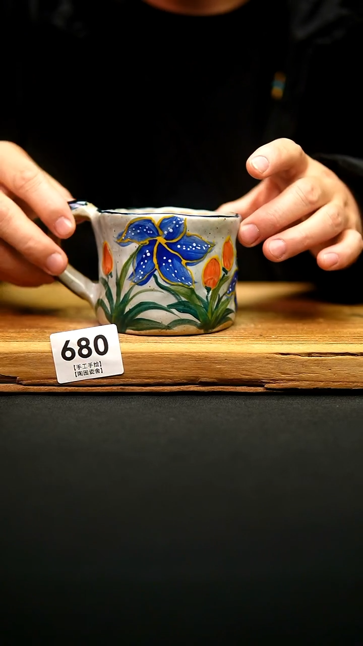 @@陶园瓷舍@@纯手工手绘@高温釉下彩