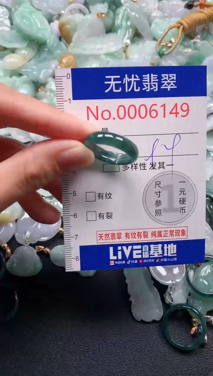 吊坠(不含链)未镶嵌翡翠6419