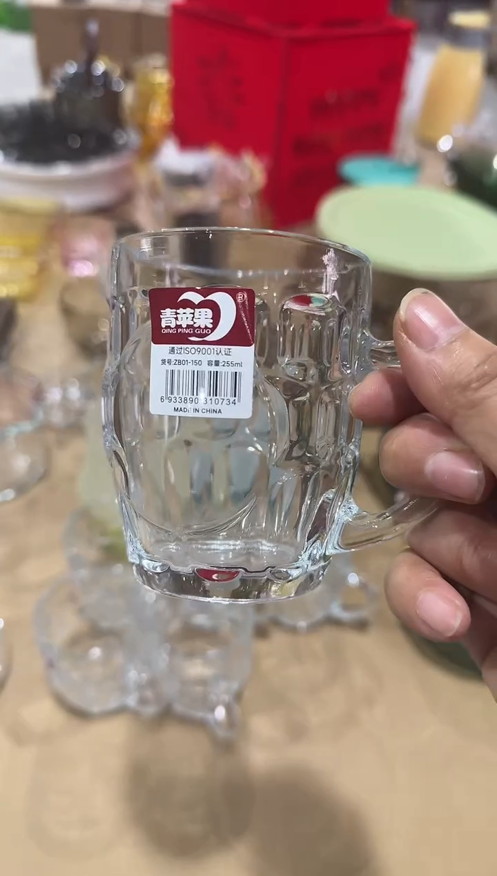 【闪购商品】玻璃无盖款青苹果直播价*6