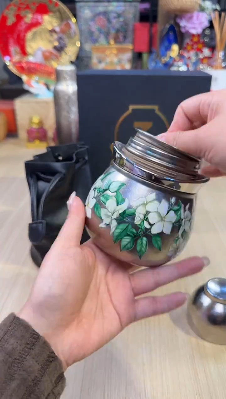 131福禄纯钛旅行套（茉莉花）+